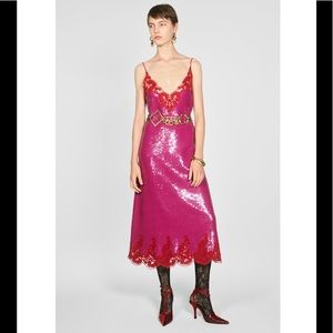 Zara Limited Edition Sequin Dress